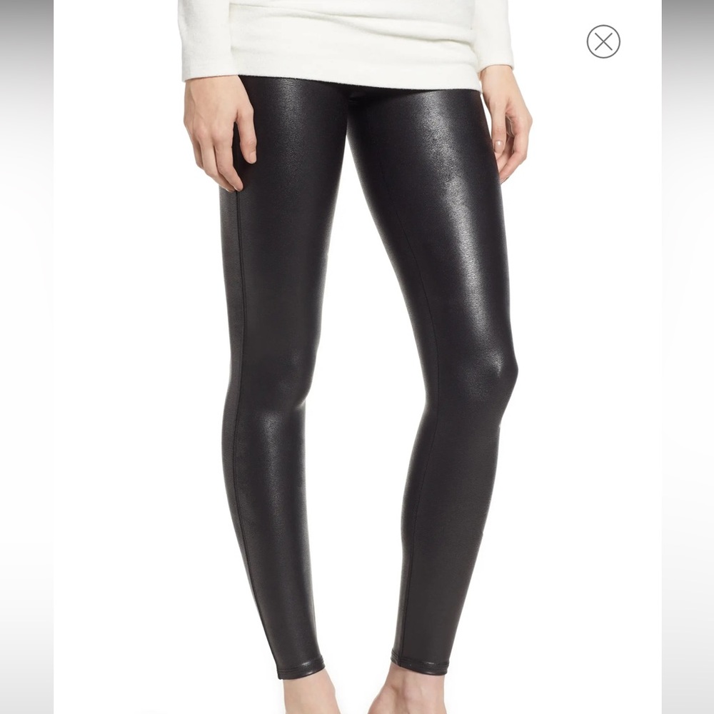 Spanx Faux Leather Leggings